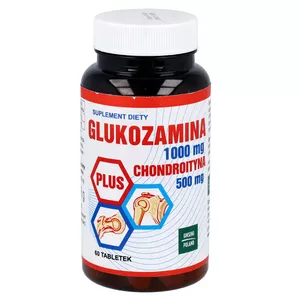Ginseng - Glukozamina 1000 mg + Chondroityna 500 mg, 60 tabletek