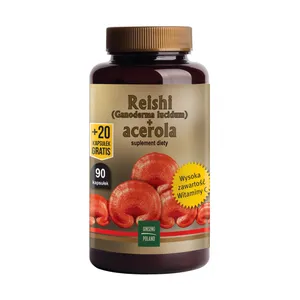 Ginseng Reishi + Acerola, 90 kapsułek