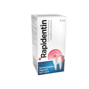 Rapidentin 1 ml/ml, płyn stomatologiczny, 5 ml
