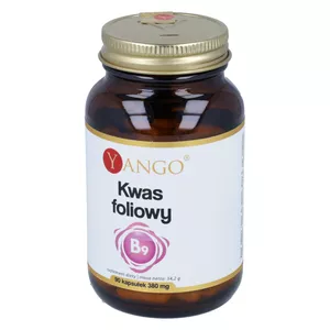 Yango Kwas foliowy (Witamina B9), 90 kapsułek