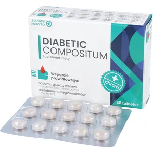 Zdrowe Korzyści Diabetic Compositum, 60 tabletek