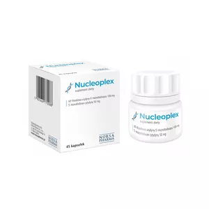 Nucleoplex, kompleks nukleotydów,  45 kapsułek