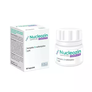 Nucleozin Complete, kompleks nukleotydów, 60 kapsułek