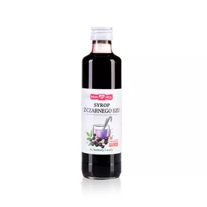POLSKA RÓŻA - naturalny syrop z czarnego bzu, 315 g