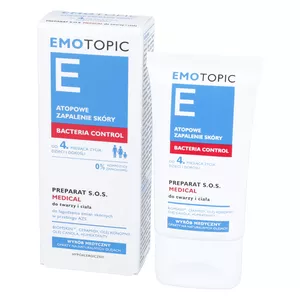 EMOTOPIC E - Preparat S.O.S. MEDICAL, do twarzy i ciała, od 4. miesiąca życia, 30 ml