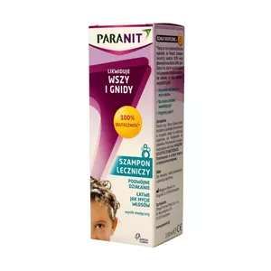 PARANIT - szampon leczniczy likwidujący wszy i gnidy, 100 ml