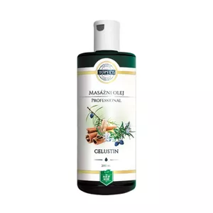 TOPVET Celustin - mieszanka przeciw cellulitowi, profesjonalny olejek do masażu, 200 ml