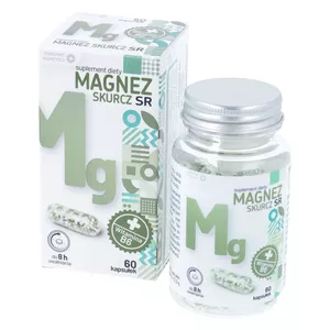 Zdrowe Korzyści Magnez Skurcz SR, 60 kapsułek