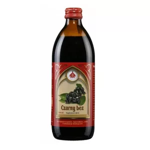Produkty Bonifraterskie Czarny bez, sok, 500 ml