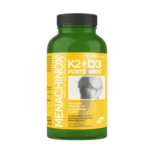 Menachinox K2 + D3 Forte 4000, 90 kapsułek