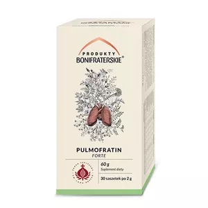 Produkty Bonifraterskie Pulmofratin Forte, 30 saszetek
