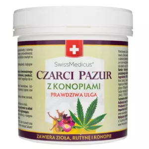 Herbamedicus - czarci pazur z konopiami, 250 ml