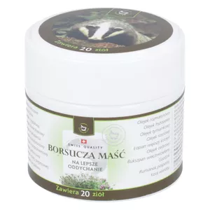 HERBAMEDICUS - Borsucza Maść na lepsze oddychanie, 50 ml
