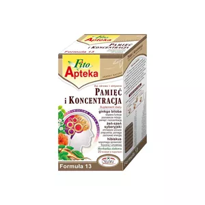 Malwa Pamięć i koncentracja, Formuła 13, zioła, 20 torebek