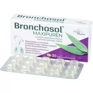Bronchosol Maxipuren, 30 kapsułek