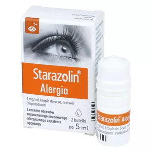 Starazolin Alergia, 1 mg/ml, krople do oczu, 2x5 ml