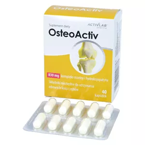 Activlab OsteoActiv, 40 kapsułek
