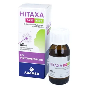 Hitaxa Fast Kids, 0,5 mg/ml, roztwór doustny, 60 ml