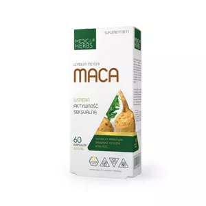 Medica Herbs Maca 620 mg, 60 kapsułek