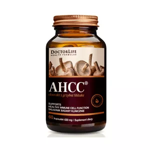 DoctorLife - AHCC, ekstrakt z grzybni Shitake, 60 kapsułek