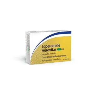 Loperamide Aurovitas 2 mg, 20 kapsułek