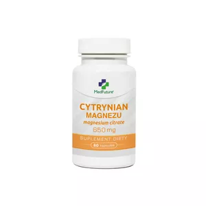 MedFuture Cytrynian magnezu, 60 kapsułek