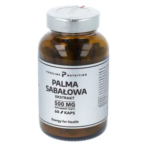 Pureline Nutrition Palma sabałowa, 60 kapsułek