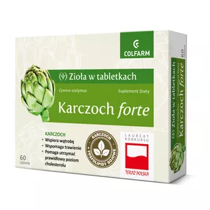 Karczoch Forte, 60 tabletek