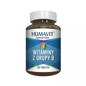 Humavit, Witaminy z grupy B, 250 tabletek