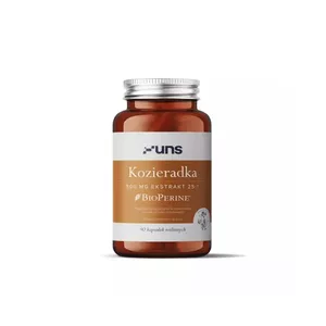 UNS, Kozieradka + Bioperine, 90 kapsułek