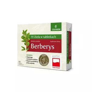 Colfarm Berberys, 60 tabletek