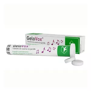 GeloVox czarny bez, 20 tabletek do ssania
