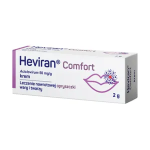 Heviran Comfort krem 50 mg/g, 2g