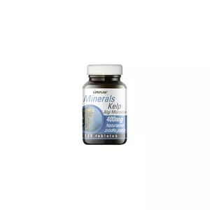 Lifeplan Minerals - Kelp Algi Morskie, 120 tabletek