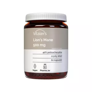 Vitaler's Soplówka Jeżowata 500 mg, 60 kapsułek