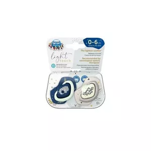 Canpol babies - smoczek silikonowy 0-6m, symetryczny Sleepy Koala Boy 22/658, 2 sztuki
