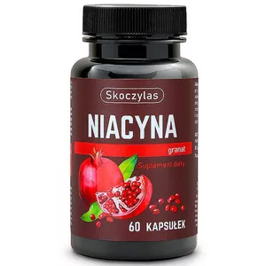 Skoczylas Niacyna z granatem, 60 kapsułek