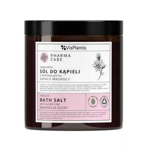 Vis Plantis Pharma Care - Naturalna sól do kąpieli z fioletową glinką i magnolią, 800 g