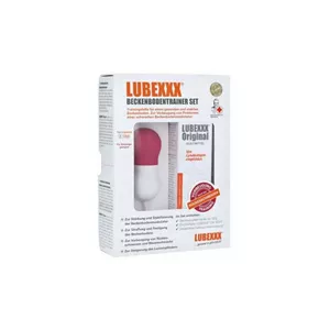 LUBEXXX zestaw do ćwiczeń mięśni dna miednicy - ciężarek dopochwowy 58 g + żel nawilżający 50 ml