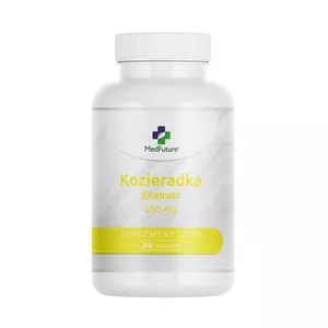 Medfuture Kozieradka ekstrakt 650 mg, 60 kapsułek