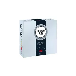 Mister Size - prezerwatywy dopasowane do rozmiaru 60 mm, 36 sztuk