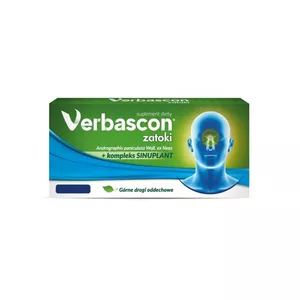 Verbascon, zatoki, 60 tabletek