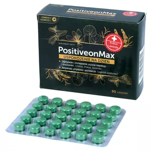 Zdrowe Korzyści Positiveon Max, 90 tabletek