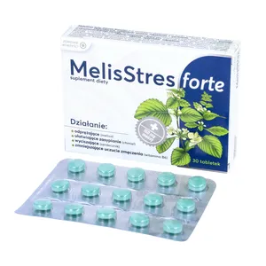 Zdrowe Korzyści MelisStress Forte, 30 tabletek