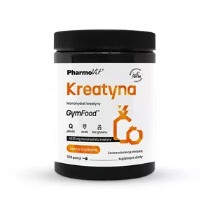 PharmoVit Gym Food Kreatyna, owoce tropikalne, 500 g