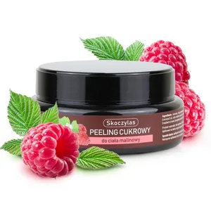 Skoczylas - peeling cukrowy do ciała malina, 200 ml