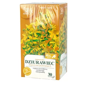 Zdrowe Korzyści ZiołoMix Simple Dziurawiec, herbatka ziołowa, 30 saszetek
