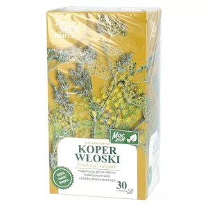 Zdrowe Korzyści ZiołoMix Simple Koper Włoski, herbatka ziołowa, 30 saszetek