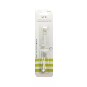bbluv - Wymienne końcówki do szczoteczki sonicznej Sönik 0-18m, 2 sztuki