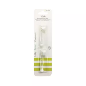 bbluv - Wymienne końcówki do szczoteczki sonicznej Sönik 18-36m, 2 sztuki